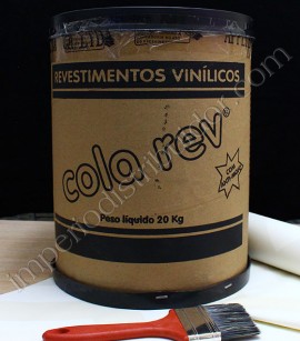 Cola REV 20 Kg - Ideal para papel Vinílico (cobre até 160 m²)