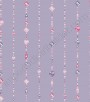 PÁG. 008 - Papel de Parede Vinílico Disney York (Americano) - Pedrinhas Preciosas Princesas  (Lilás/ Tons de Rosa)
