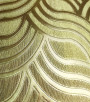 PÁG. 02 - Papel de Parede Vinílico Enchantment (Americano) - Ondas (Dourado/ Detalhes Dourado Metálico)