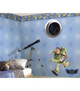 PÁG. 036 - Faixa Vinílica Disney York (Americano) - Toy Story - Buzz Lightyear (Azul)