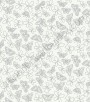 PÁG. 040 - Papel de Parede Vinílico Girl Power (Americano) - Borboletas (Branco/ Detalhes com Glitter)