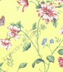PÁG. 05 - Papel de Parede Vinílico English Florals (Inglês) - Floral (Amarelo/ Vermelho/ Leve Relevo)
