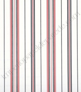 PÁG. 08 - Papel de Parede Vinílico Classic Stripes (Americano) - Listras Finas (Azul Marinho/ Verde/ Branco)