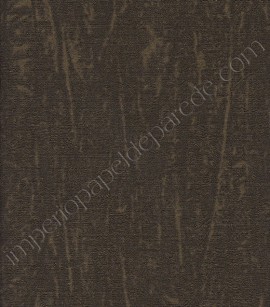 PÁG. 09 - Papel de Parede Vinílico Vinci (Italiano) - Textura em Relevo (Marrom/ Leve Dourado)