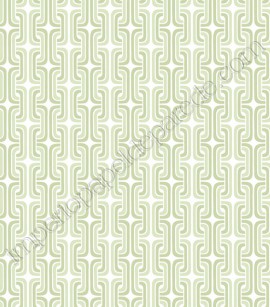 PÁG. 143 - Papel de Parede Infantil Vinílico Peek-a-Boo (Americano) - Desenhos (Tons de Verde/ Branco)