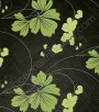 PÁG. 17 - Papel de Parede Vinílico Tropical Texture (Chinês) - Floral (Verde Abacate/ Marrom Café/ Creme/ Detalhes com Brilho)