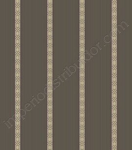 PÁG. 29 - Papel de Parede Vinílico Ashford Stripes (Americano) - Listras (Tons de Marrom/ Roxo/ Bege)
