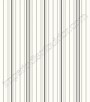 PÁG. 37 - Papel de Parede Vinílico Ashford Stripes (Americano) - Listras (Branco/ Preto/ Cinza/ Bege)