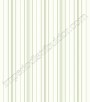 PÁG. 40 - Papel de Parede Vinílico Ashford Stripes (Americano) - Listras (Tons de Verde/ Branco/ Cinza)