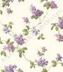 PÁG. 41 - Papel de Parede Vinílico Casabella (Americano) - Floral Hortências (Branco/ Tons de Lilás/ Verde)