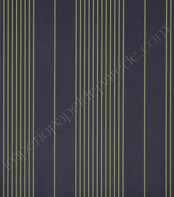 PÁG. 42 - Papel de Parede Vinílico Classic Stripes (Americano) - Listras Finas (Azul Escuro/ Verde)