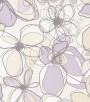 PÁG. 44 - Papel de Parede Vinílico Imagine 2 (Italiano) - Floral Moderno (Lilás/ Malva/ Bege/ Off-White)