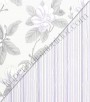 PÁG. 52 - Papel de Parede Vinílico English Florals (Inglês) - Listras Finas (Tons de Lilás)