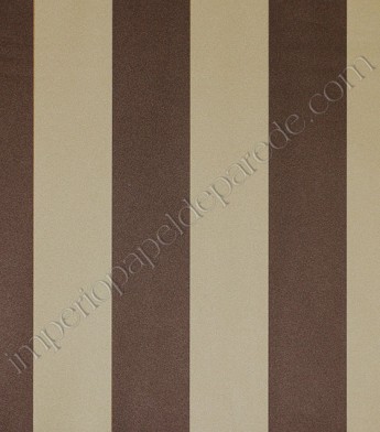 PÁG. 58 - Papel de Parede Vinílico Classic Stripes (Americano) - Listras (Tons de Marrom/ Detalhes com Brilho Perolado)