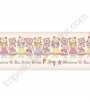 PÁG. 66 - Faixa Vinílica Decorativa Kawayi (Chinês) - Boneca de Pano (Rosa Claro/Colorido)