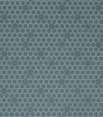 PÁG. 67 - Papel de Parede Vinílico Tropical Texture (Chinês) - Círculos (Azul Acinzentado/ Azul Claro/ Preto)