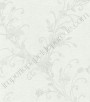 PÁG. 71 - Papel de Parede Vinílico Vinci (Italiano) - Floral em Relevo (Pérola/ Detalhes com Brilho Glitter)
