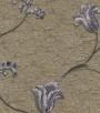 PÁG. 73 - Papel de Parede Vinílico Vanity (Italiano) - Floral (Marrom/ Roxo/ Detalhes Metálicos/ Detalhes com Brilho Glitter)