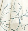 Papel de Parede Floral Azul e Creme - Coleção Italian Select (Sprint) - Vinílico Lavável