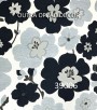 Papel de Parede Floral Tons de Marrom e Cinza Claro (Leve Brilho) - Coleção Italian Select (Colori Piú) - Vinílico Lavável