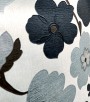 Papel de Parede Floral Tons de Cinza e Cru (Detalhes com Brilho) - Coleção Italian Select (Colori Piú) - Vinílico Lavável