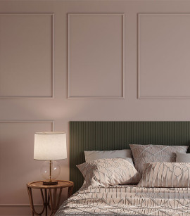 Boiserie Rodameio RM61 - 2,3 CM - Rolo com 5M - Coleção Meu Rodapé