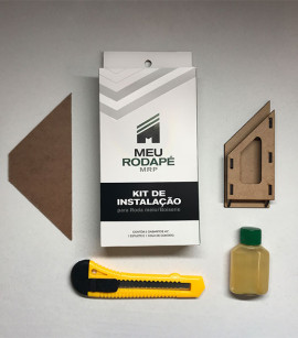 Kit Para Instalação 5x100 - Coleção Meu Rodapé