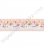 PÁG. 01 - Faixa Vinílica Decorativa Kawayi (Chinês) - Ursinhos (Rosa/ Colorido)