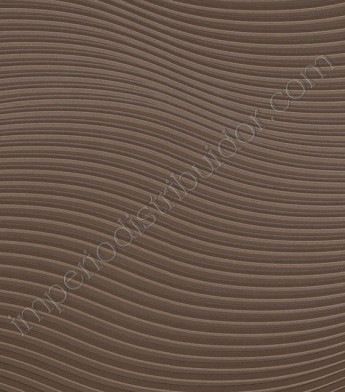 PÁG. 027/028 - Papel de Parede Vinílico Flow (Italiano) - Ondas (Tons de Marrom/ Leve Brilho)