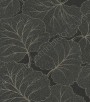 PÁG. 05 - Papel de Parede Vinílico Brera (Italiano) - Folhas (Café/ Bege)