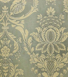 PÁG. 06/07 - Papel de Parede Vinílico Vita (Italiano) - Colonial (Verde Militar/ Cor Camurça/ Leve Relevo e Brilho Glitter)