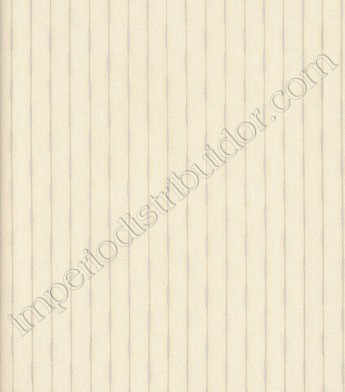 PÁG. 06 - Papel de Parede Vinílico Motivi (Italiano) - Riscas Metálicas (Bege/ Detalhes Prata)