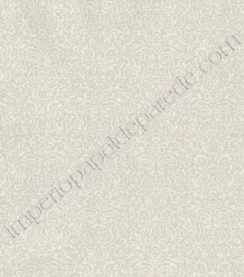 PÁG. 067 - Papel de Parede Vinílico Bistrô (Americano) - Estampado (Cinza/Prata)