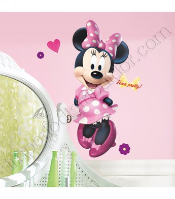 PÁG. 067 - RoomMates Adesivo de Parede - Minnie Mouse