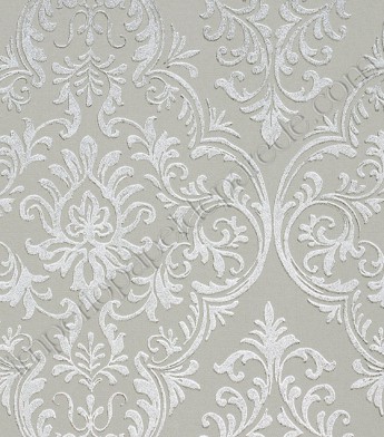 PÁG. 11 - Papel de Parede Vinílico Bright Wall (Americano) - Colonial (Cor Crú/ Prata)