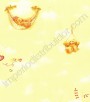 PÁG. 11 - Papel de Parede Vinílico Kawayi (Chinês) - Ursinhos (Tons de Amarelo)