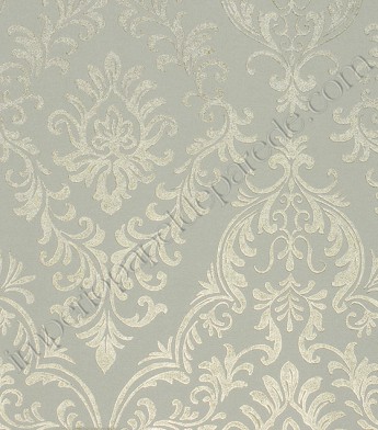 PÁG. 12 - Papel de Parede Vinílico Bright Wall (Americano) - Colonial (Bege Claro Acinzentado/ Dourado)