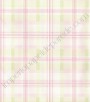 PÁG. 14 - Papel de Parede Vinílico Fragrant Roses (Chinês) - Xadrez (Tons de Rosa/ Verde Claro)