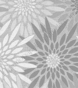 PÁG. 20 - Papel de Parede Vinílico Imagine 2 (Italiano) - Floral Estilizado (Tons de Cinza/ Off-White/ Detalhes com Brilho Prata)