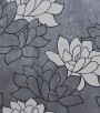 PÁG. 21 - Papel de Parede Vinílico Flow 3 (Italiano) - Floral Estilizado (Tons de Cinza)