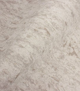 PÁG. 23 - Papel de Parede Vinílico Modern Rustic (Americano) - Efeito Mármore (Creme/ Bege/ Detalhes com Leve Brilho)