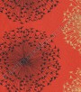 PÁG. 24 - Papel de Parede Vinílico Bling (Americano) - Círculos Paraíso (Preto/ Dourado/ Vermelho)