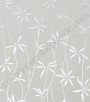 PÁG. 26 - Papel de Parede Vinílico Bright Wall (Americano) - Folhinhas (Cinza Claro/ Prata)