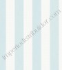 PÁG. 29 - Papel de Parede Vinílico English Florals (Inglês) - Listras Largas (Azul Claro/ Branco)