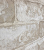PÁG. 30 - Papel de Parede Vinílico Modern Rustic (Americano) - Tijolo (Branco/Cinza/ Tons de Bege)
