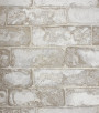 PÁG. 30 - Papel de Parede Vinílico Modern Rustic (Americano) - Tijolo (Branco/Cinza/ Tons de Bege)