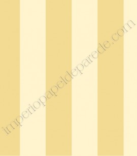 PÁG. 32 - Papel de Parede Vinílico Casabella (Americano) - Listras (Creme/ Amarelo)