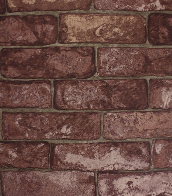PÁG. 32 - Papel de Parede Vinílico Modern Rustic (Americano) - Tijolo (Avermelhado)