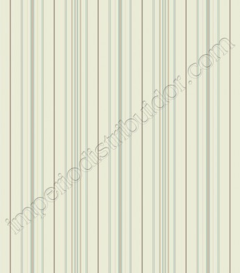 PÁG. 36 - Papel de Parede Vinílico Ashford Stripes (Americano) - Listras (Creme/ Azul/ Cinza/ Marrom)