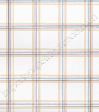 PÁG. 37 - Papel de Parede Vinílico Fragrant Roses (Chinês) - Xadrez (Azul/ Bege/ Branco/ Vermelho)